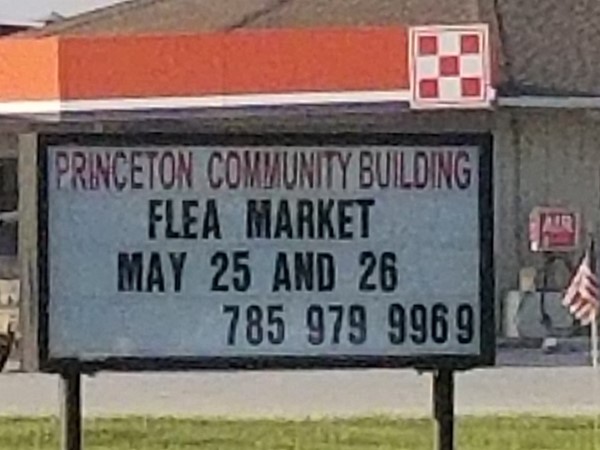 Flea Market this weekend 