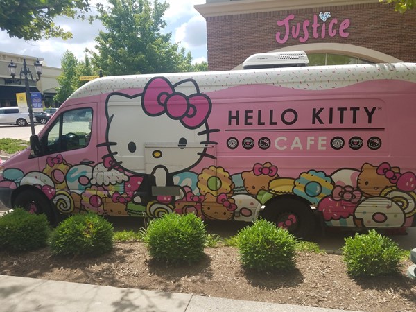 Fun events always come to West Little Rock! The Hello Kitty Cafe Truck was here in July