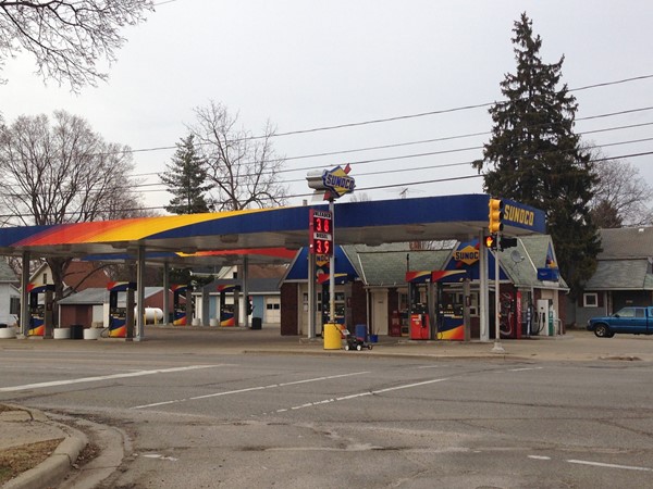 The only full-service gas station in Owosso is located at the corner of King and M-52.