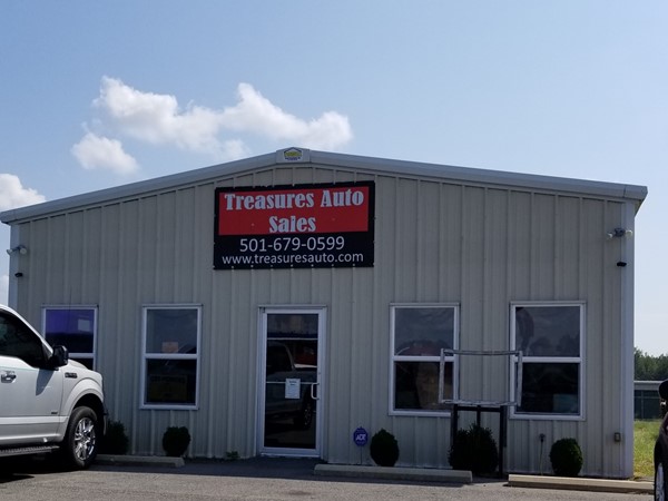 Treasure Auto Sales has vehicles, guns, animal feed, etc. by Win Meadow Lake on Highway 25