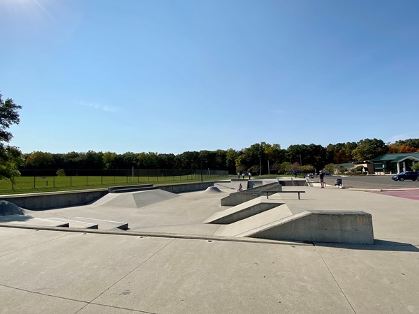 The Concrete Jungle Skate Park inside Tattan Park 