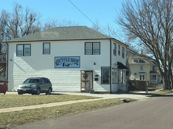 Rolling into the community strong. Proud to support our local bicycle shop!