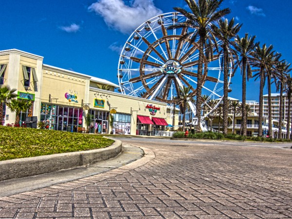 The Wharf Shopping Center, Condos, Marina, and Amphitheater in Orange Beach Al