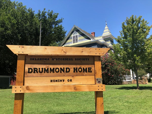Drummond Home in downtown Hominy 