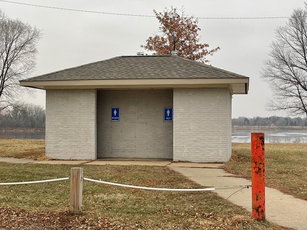 The City of Cedar falls improved all their park restrooms and added roofs, soffit, and venting 