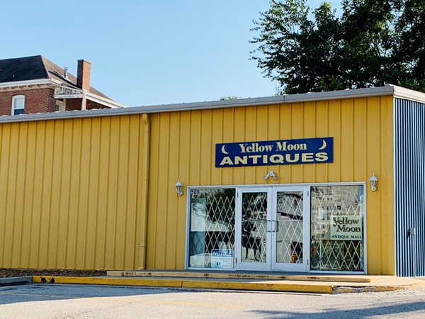 Yellow Moon Antiques - unbelievable finds tucked away at 508 Broadway Street