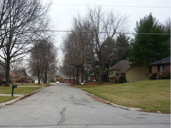 North 1st Street from northeast Duncan Road
