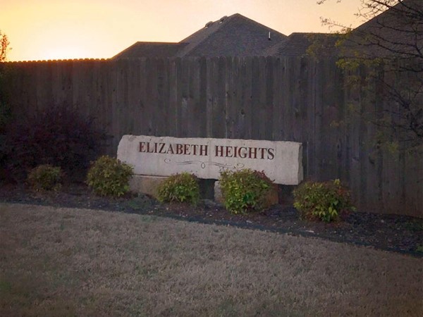 Elizabeth Heights is located just outside of Moore off SE 89th and Sunnylane 