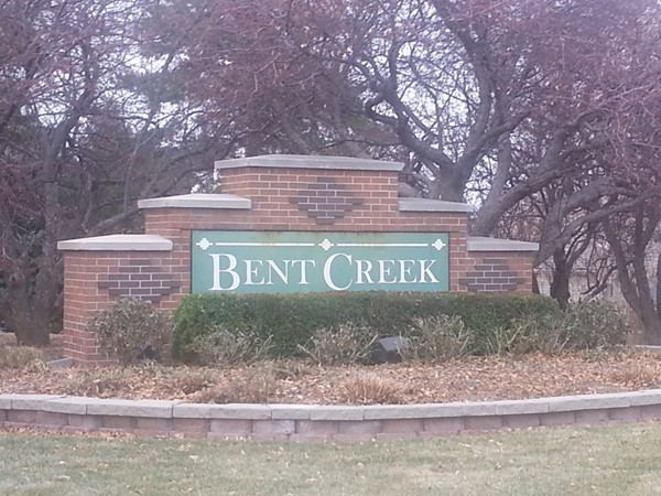 Entrance to the Bent Creek neighborhood