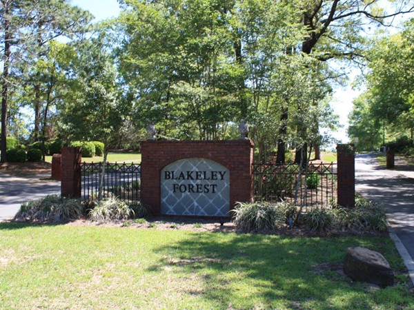 Entrance to Blakeley Forest 