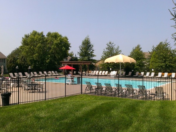 Summer fun! Community pool at Oaks of North Brook