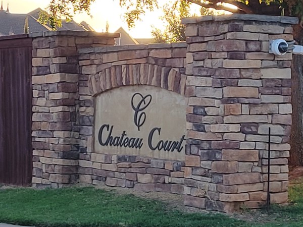 Chateau Court is located off Eastern Ave just south of SE 27th St in Moore