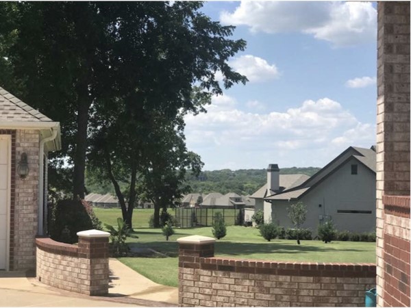 Large yards, rolling hills and nice views