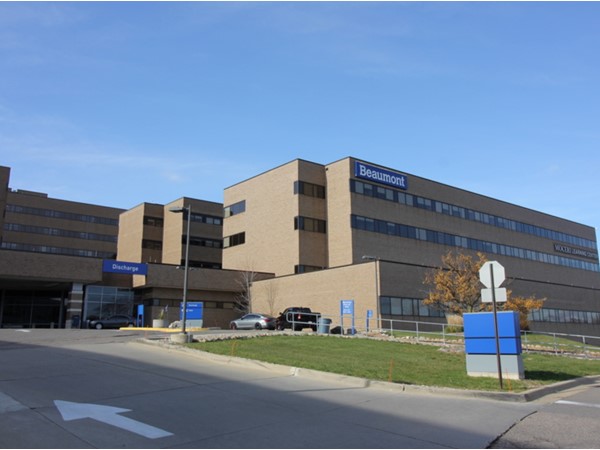 World class Beaumont Hospital in Troy