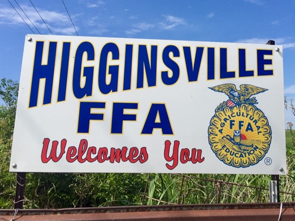 The Lafayette County C-1, Higginsville Chapter, FFA is very active in the community