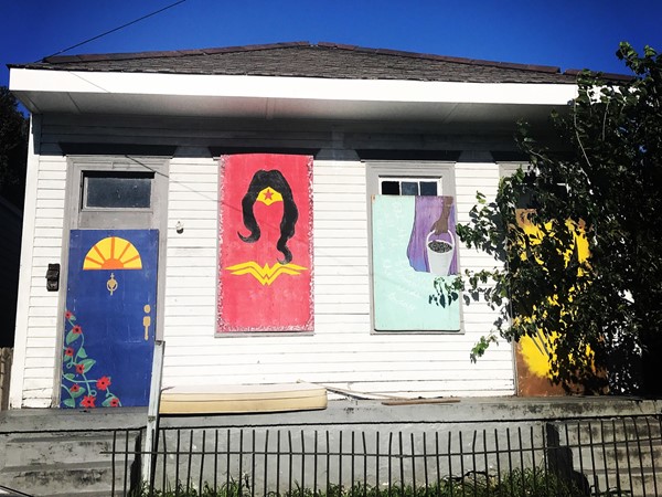 You never know where you’re going to find art in New Orleans