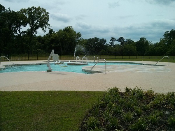 Community pool at Long Farm Village