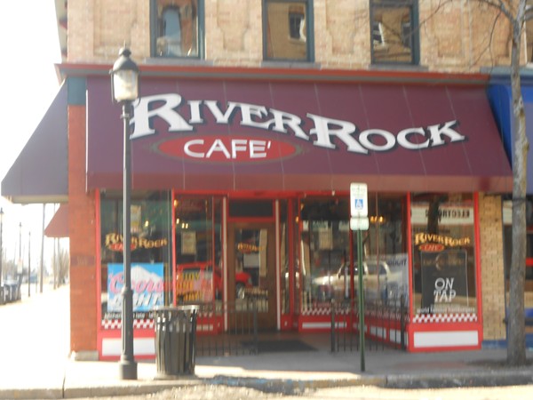 River Rock Cafe- Home of the Bacon-Triple Cheeser and more great bar food