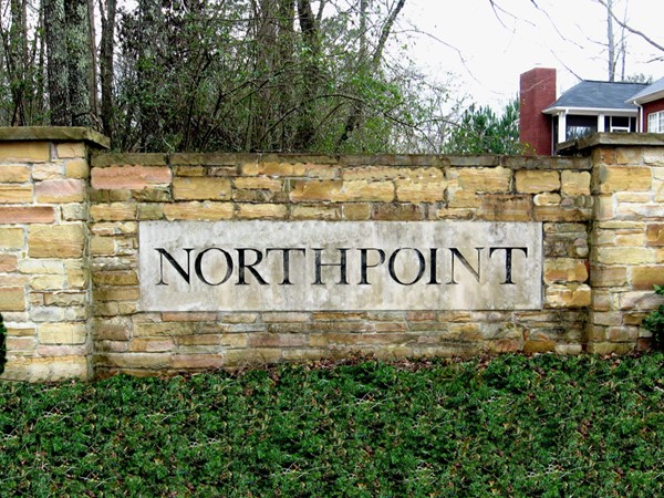 Entrance to beautiful Northpoint 