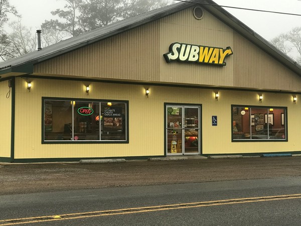 Local Subway has great sandwiches and friendly service 