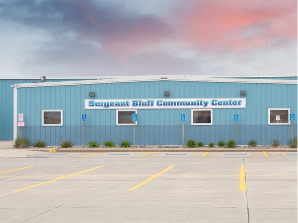 Sergeant Bluff Community Center has a sports complex with baseball and softball