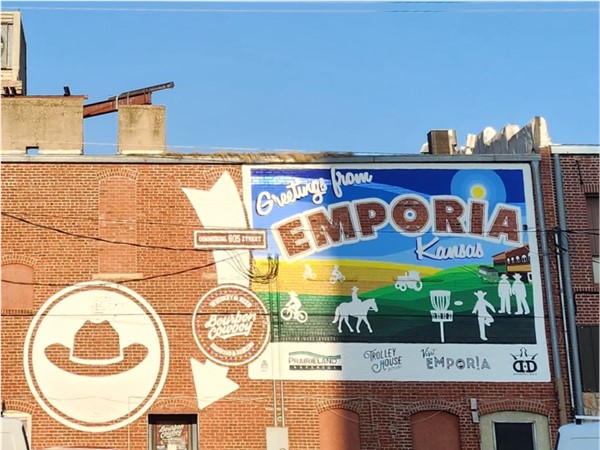 Greetings from Emporia Mural
