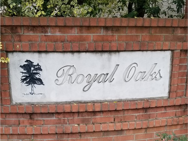 Welcome to Royal Oaks Subdivision