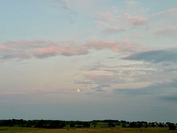 Welcoming cool front on this July evening