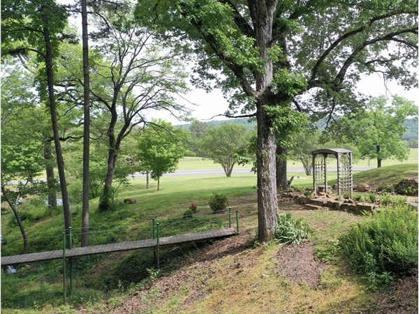 Beautiful landscape and property in the Pangburn, Arkansas area