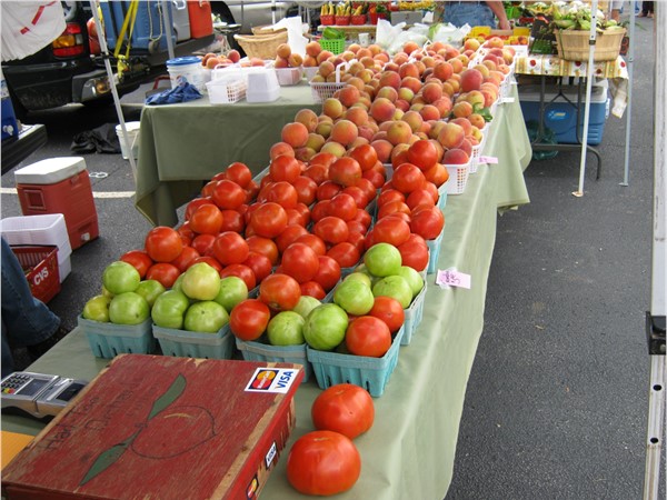 Everything is fresh and local at Green Street Market
