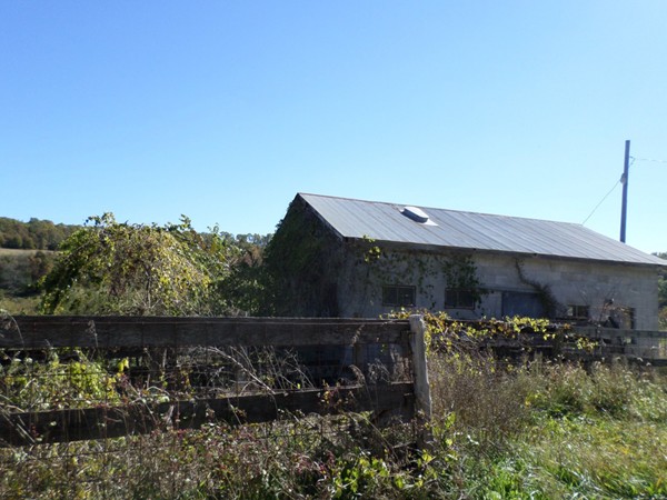 An old barn near Roach, MO