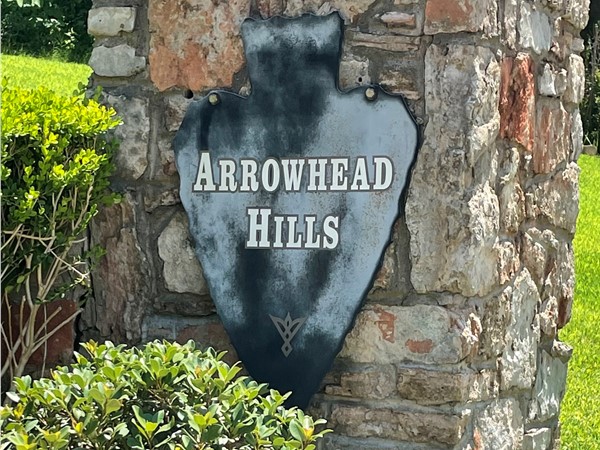 Arrowhead Hills' entrance on Deason Drive