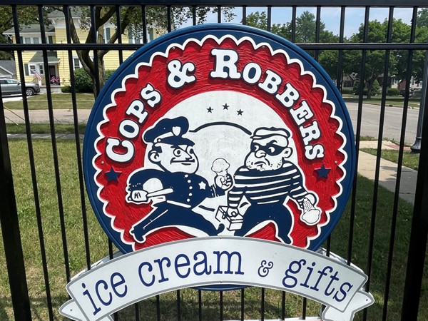 Cops & Robbers Ice Cream & Gifts - Open seven days a week