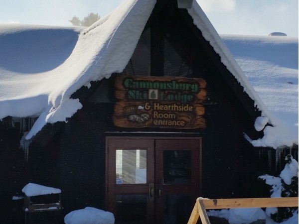 Cannonsburg Ski Lodge entrance