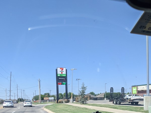 The Meadows has three gas stations less than a mile away. 7-11,Oncue, and Casey
