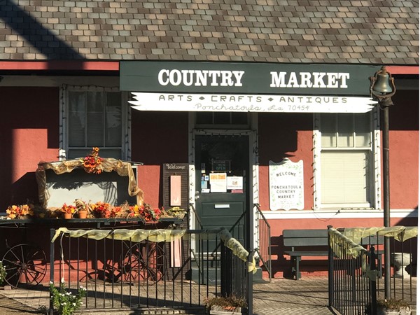Country Market is in the old train depot 
