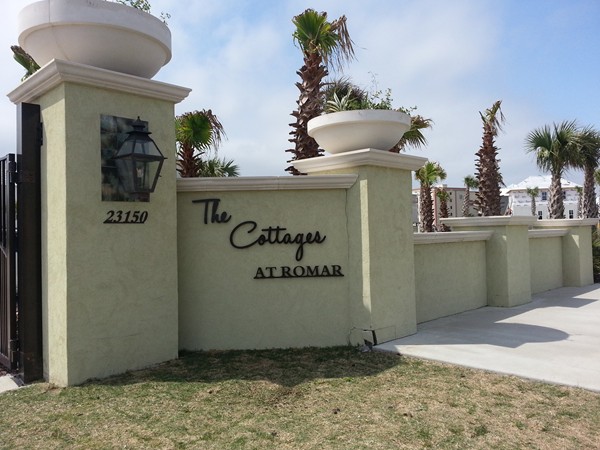 Cottages at Romar is a unique new gulf front development in Orange Beach. 