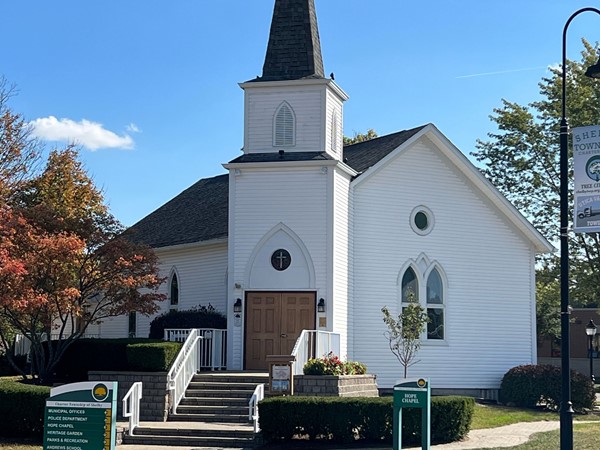 Hope Chapel was built in 1890 and relocated in 2001