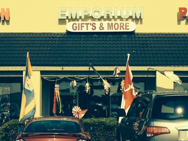 Looking for that unique gift?  I find it at the Emporium, Gulf View Shopping Center