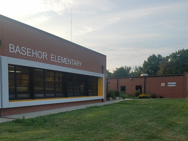 Freshly updated Basehor Elementary has modern appeal and a community garden