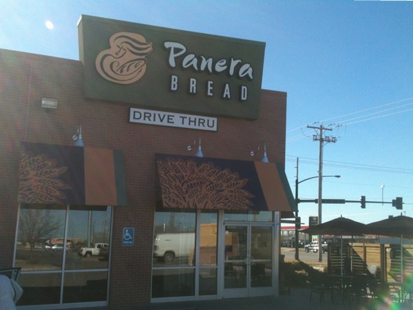 Panera has great bagels. This location at Rock and Meadowlark 