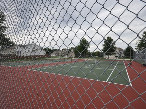 Tennis Courts at Carriage HIll Estates