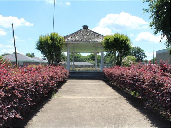 This gorgeous gazebo is part of the ambience found at the Rayville Civic Center