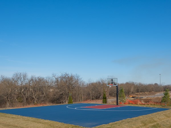 Basketball court at Dayton Creek 