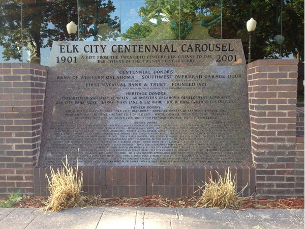 Centennial Carousel was made possible by many great citizens