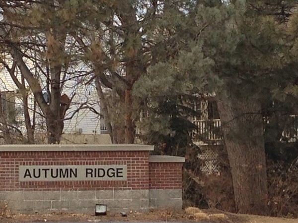 Entrance to Autumn Ridge