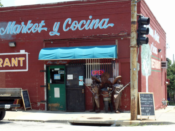 One of the many unique shops in the West Side District.