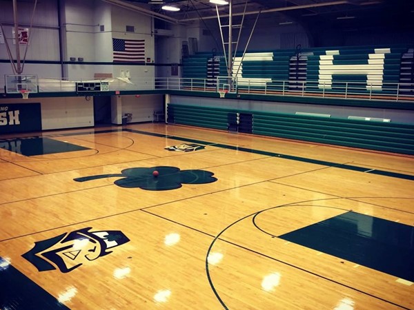 In a few short weeks, this gym will be packed wth Irish fans and fans from away