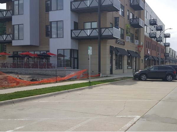 Downtown State Street in Cedar Falls is really booming with new construction
