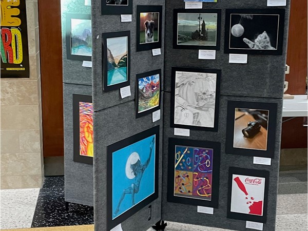 Fabulous night at Liberty North High School for the 2023 Art Showcase. So many talented kids